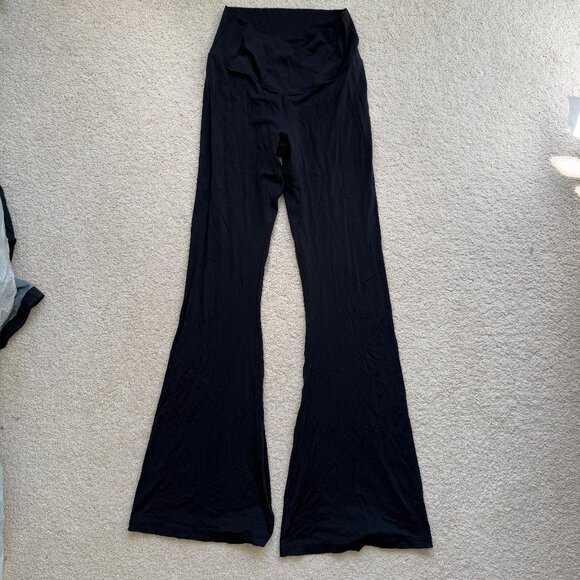 Offline Pants - Aerie Offline bellbottom leggings black size large